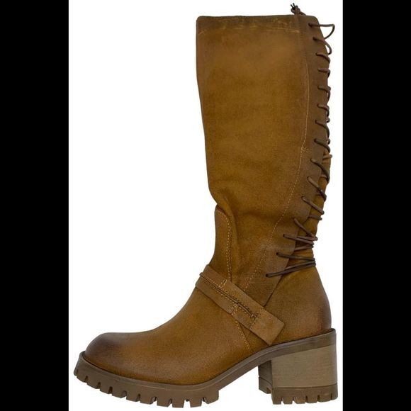 Miz Mooz Women's Mavis Tall Boots Hickory - Medium - Picture 2 of 2